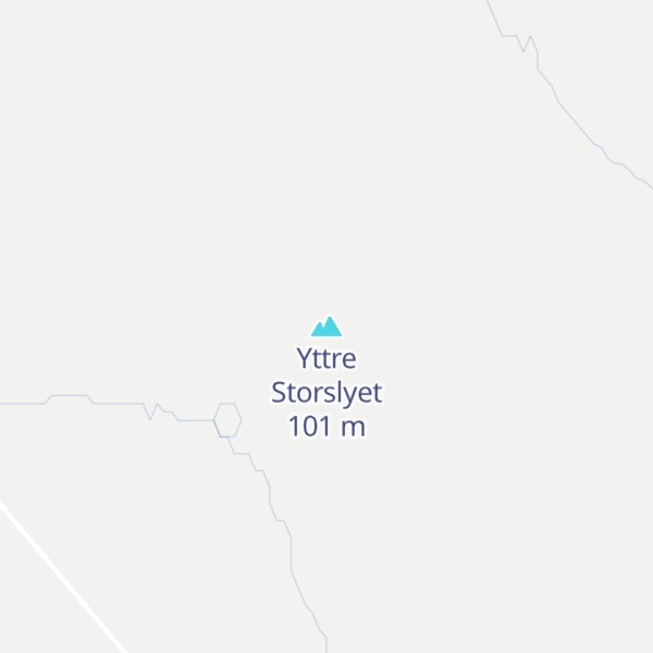 Map of Yttre Storslyet