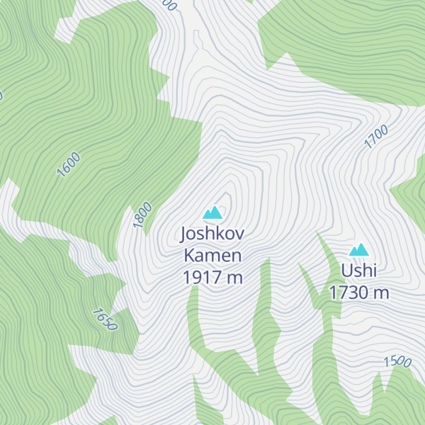 Map of Joshkov Kamen