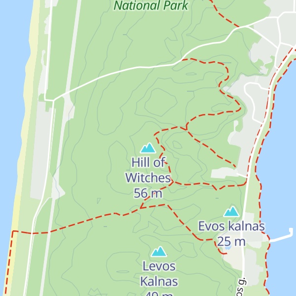 Map of Hill of Witches