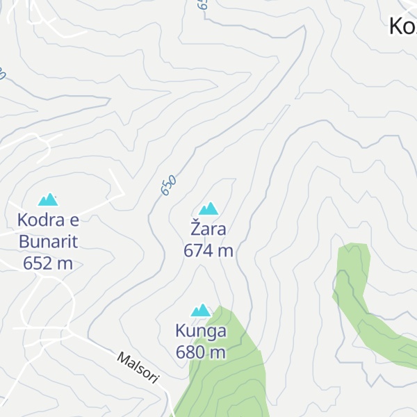 Map of Žara