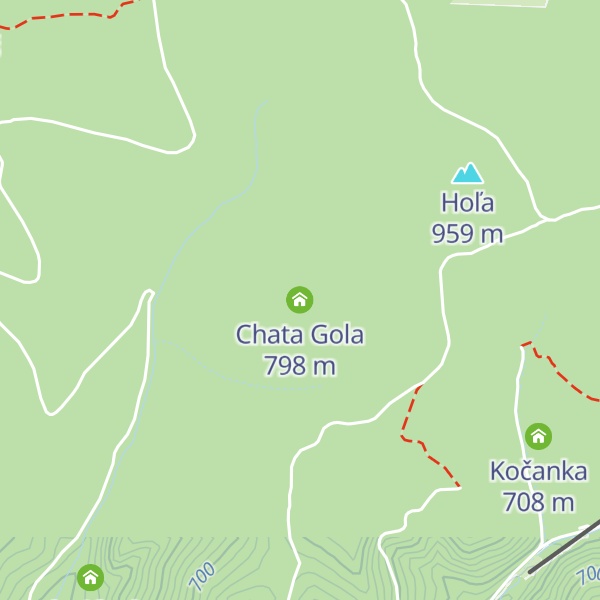 Map of Chata Gola