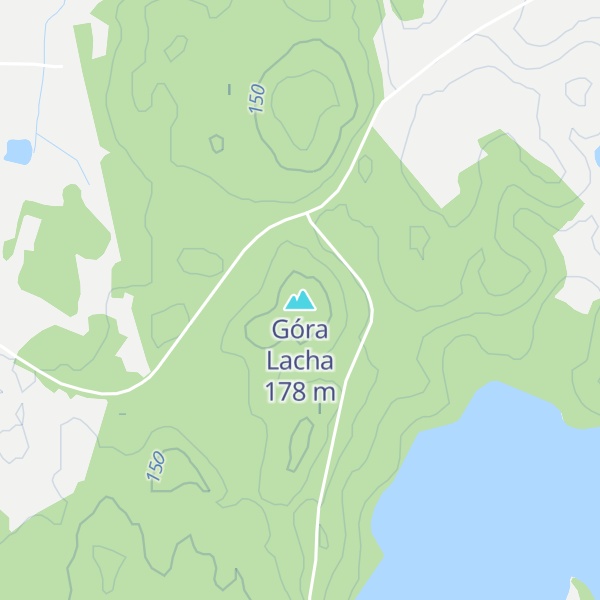 Map of Góra Lacha