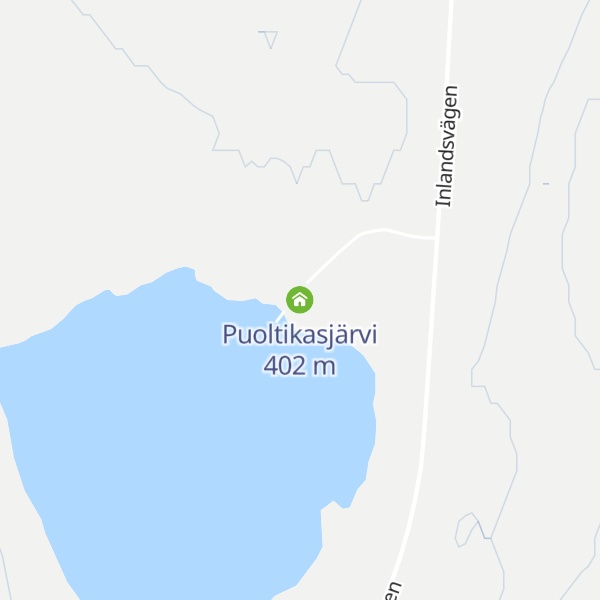 Map of Puoltikasjärvi