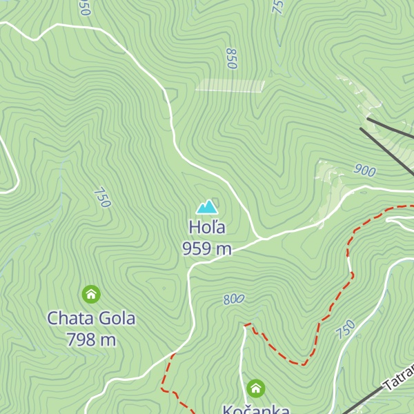 Map of Hoľa