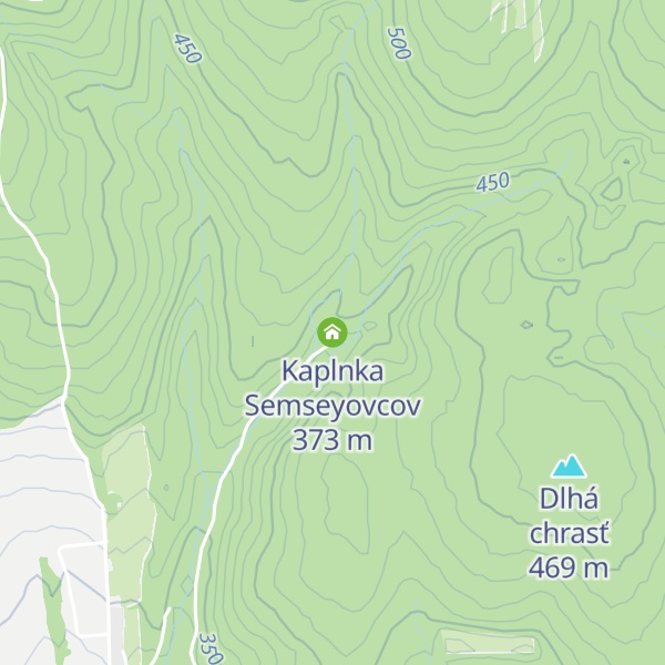 Map of Kaplnka Semseyovcov