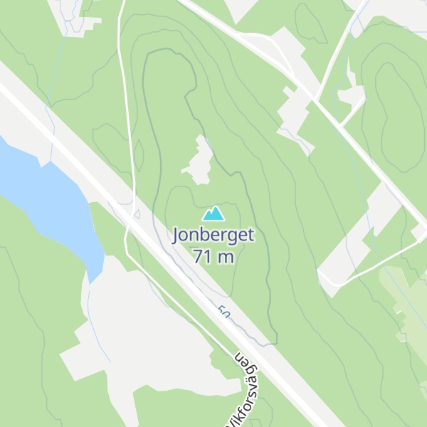 Map of Jonberget