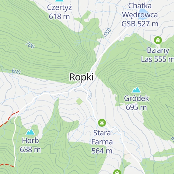 Map of Beskid Masala