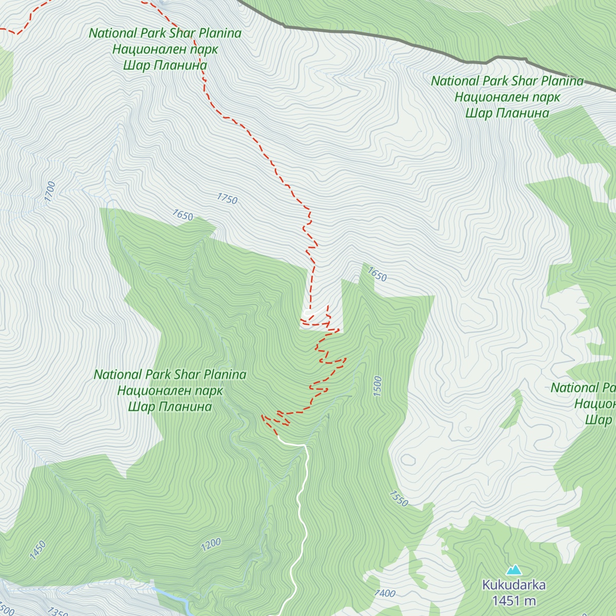 Ljuboten map