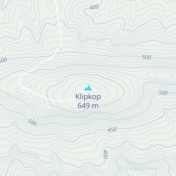 Map of Klipkop