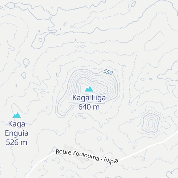 Map of Kaga Liga