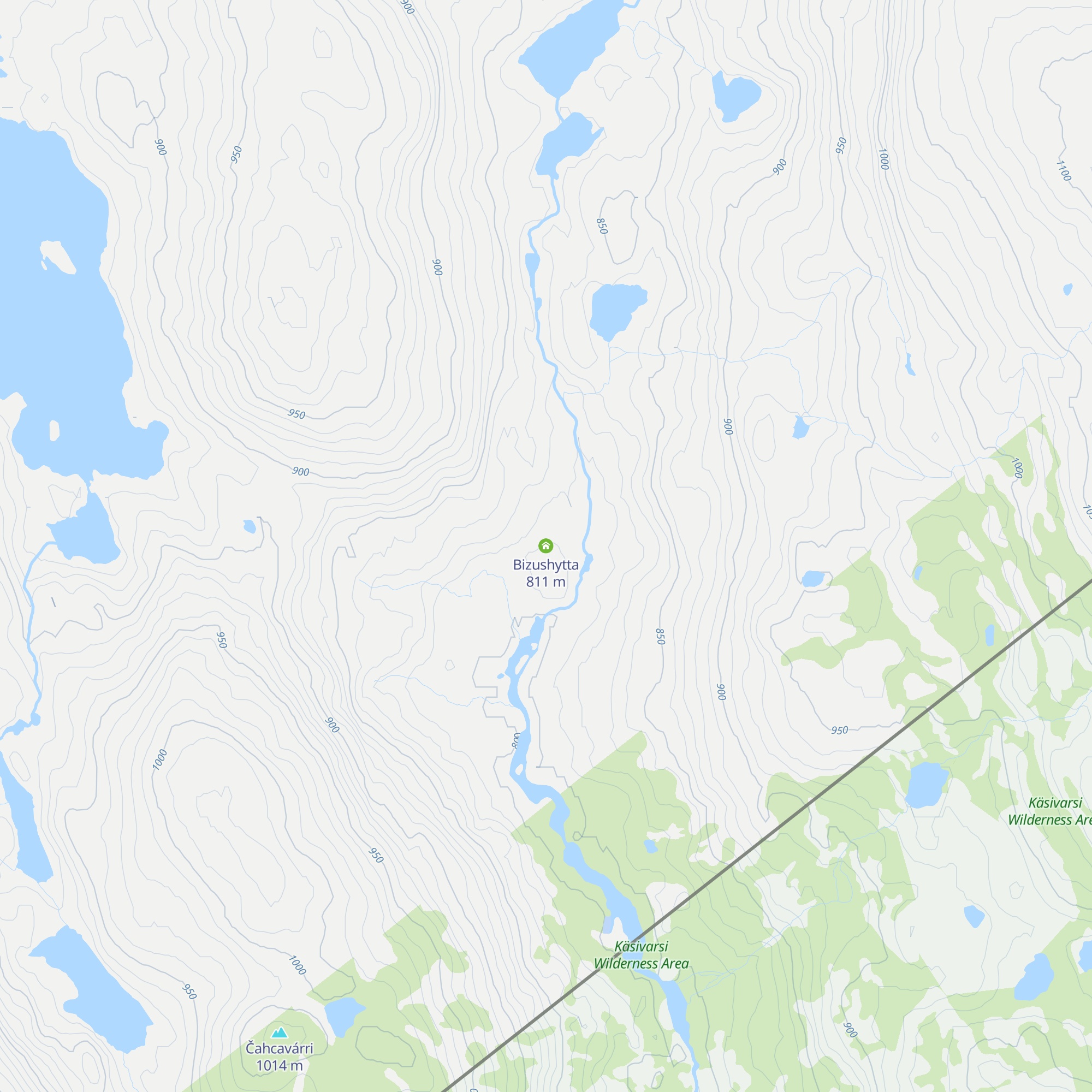 Bizushytta map