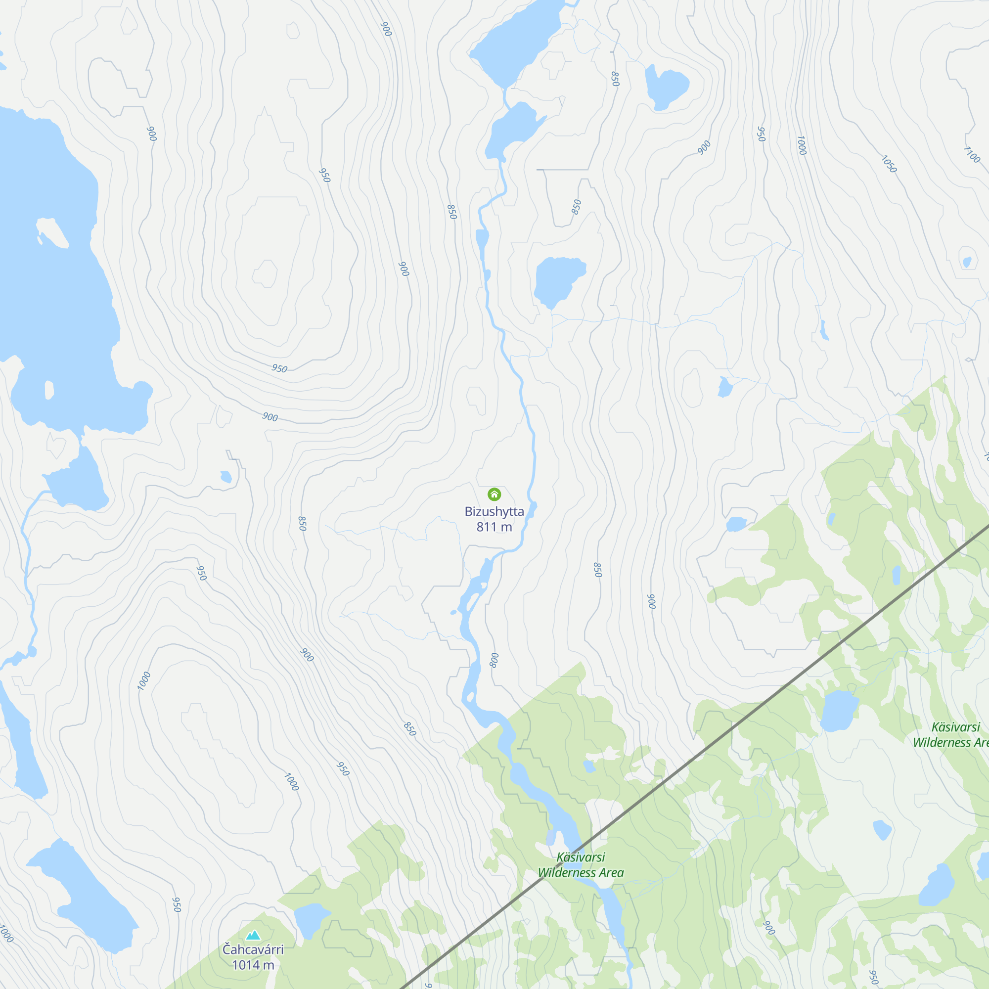 Bizushytta map