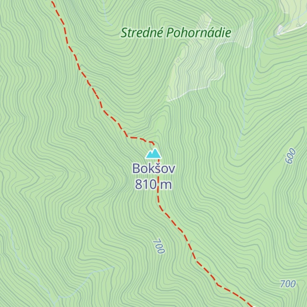 Map of Bokšov