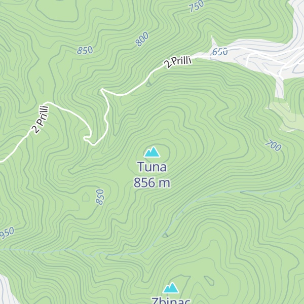 Map of Tuna