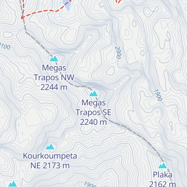 Map of Megas Trapos SE