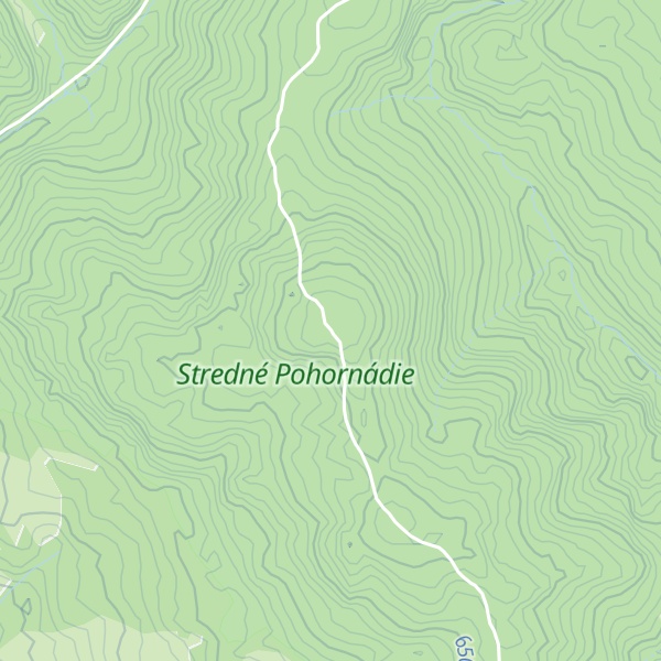 Map of Vreteník