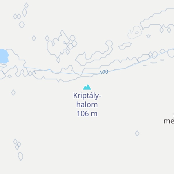 Map of Kriptály-halom