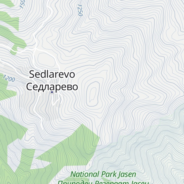 Map of Kodra e Naljt