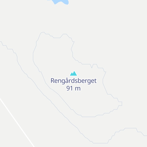 Map of Rengårdsberget