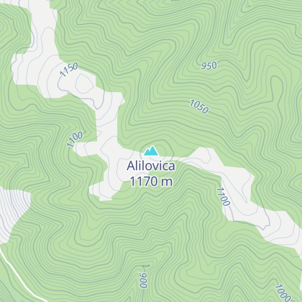 Map of Alilovica