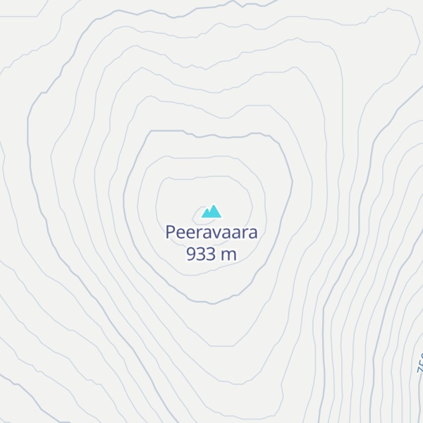 Map of Peeravaara