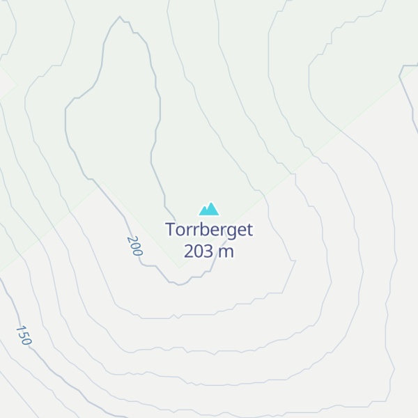 Map of Torrberget