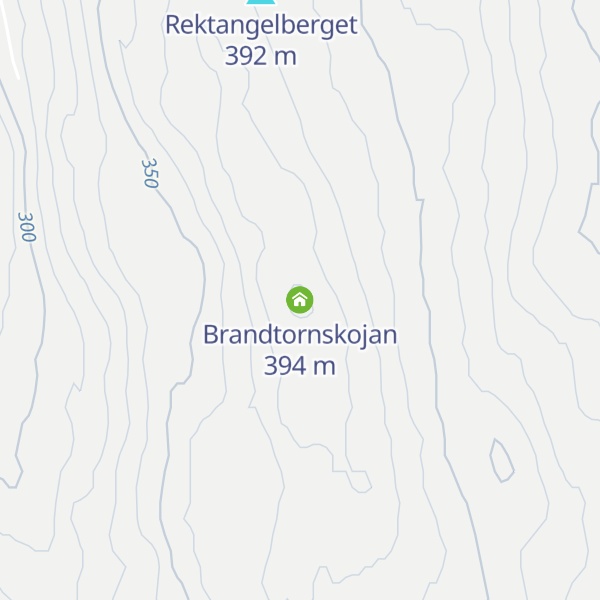 Map of Brandtornskojan