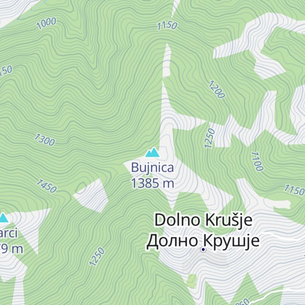 Map of Bujnica