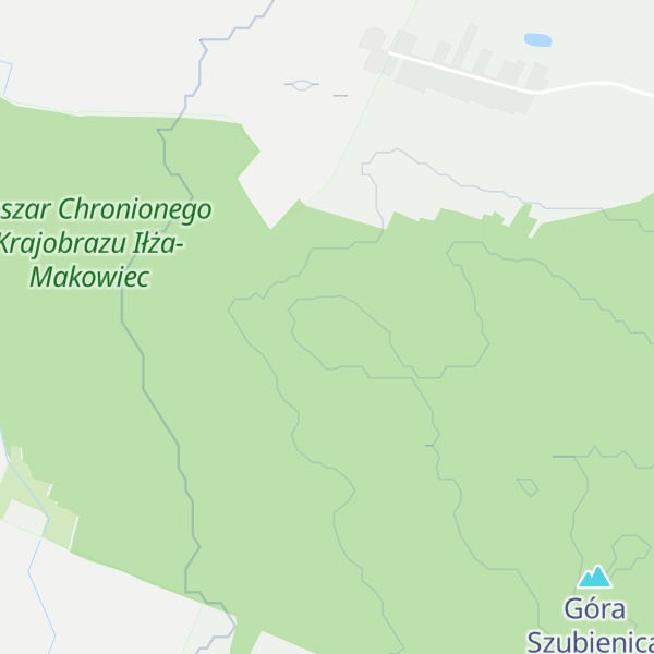 Map of Łysa Góra