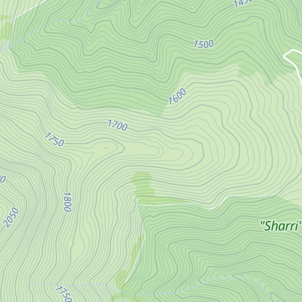 Map of Tre Gurë (1752)