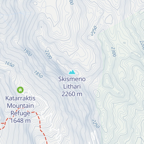 Map of Skismeno Lithari