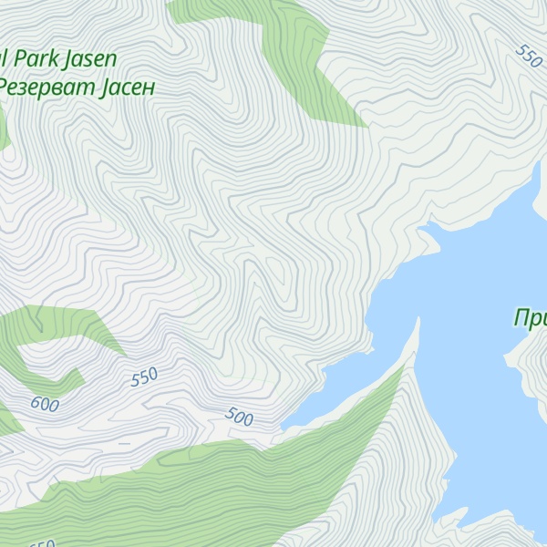 Map of Ḱuli e Belit
