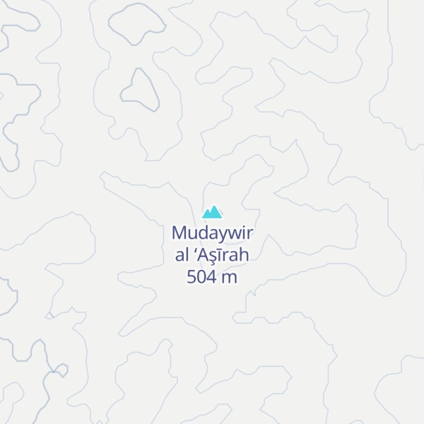 Map of Mudaywir al ‘Aşīrah