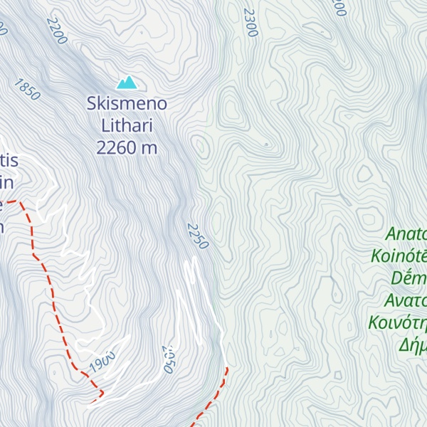 Map of Akoni