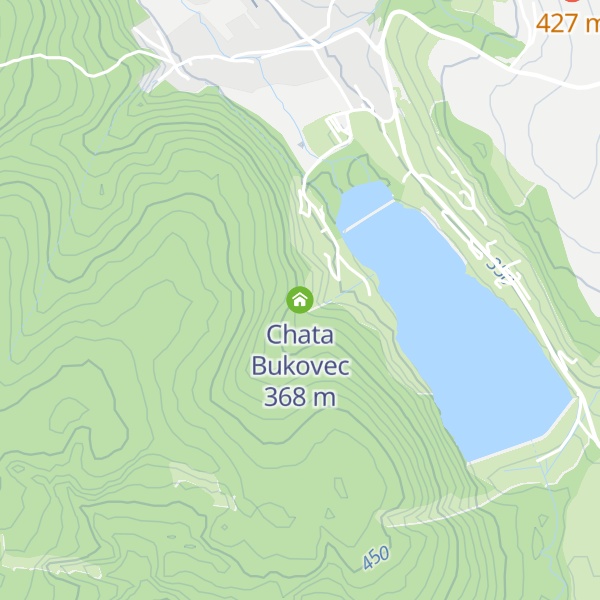 Map of Chata Bukovec