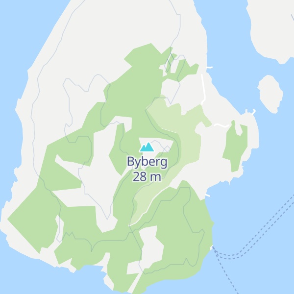 Map of Byberg