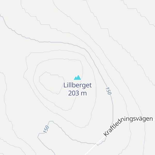 Map of Lillberget