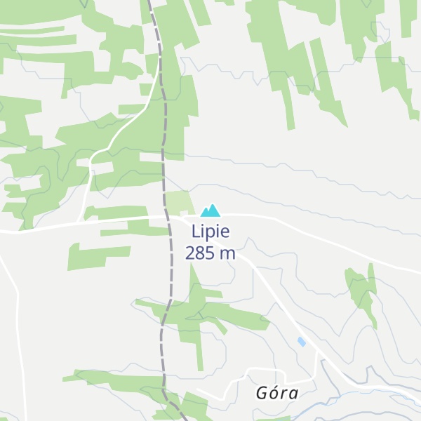Map of Lipie