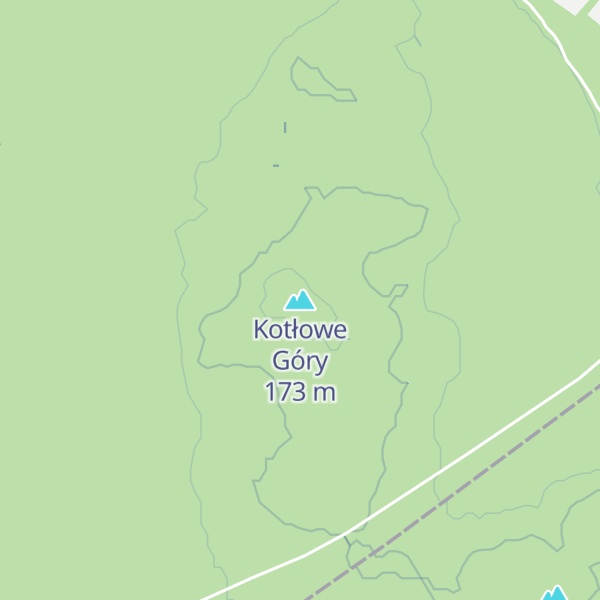 Map of Kotłowe Góry
