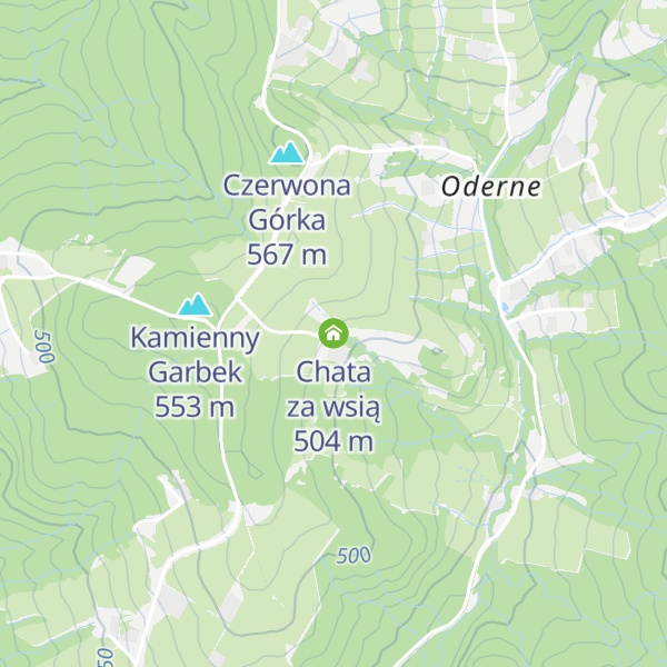 Map of Chata za wsią