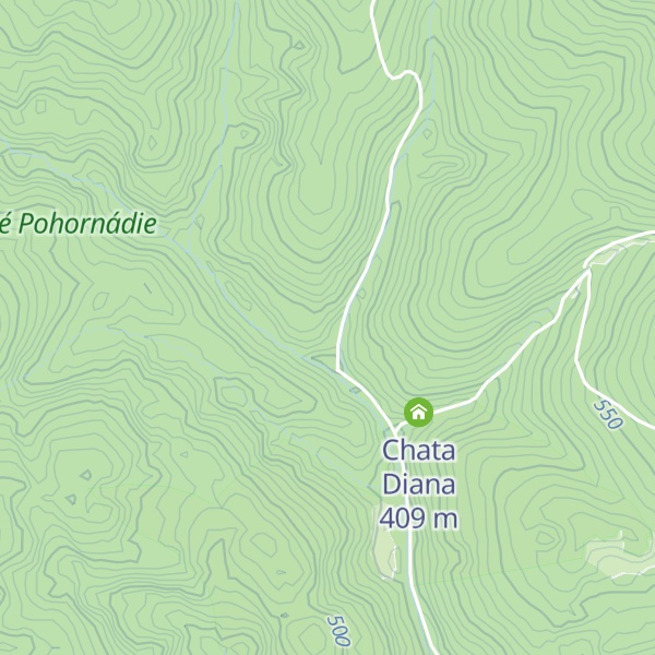 Map of Chata Hlinné