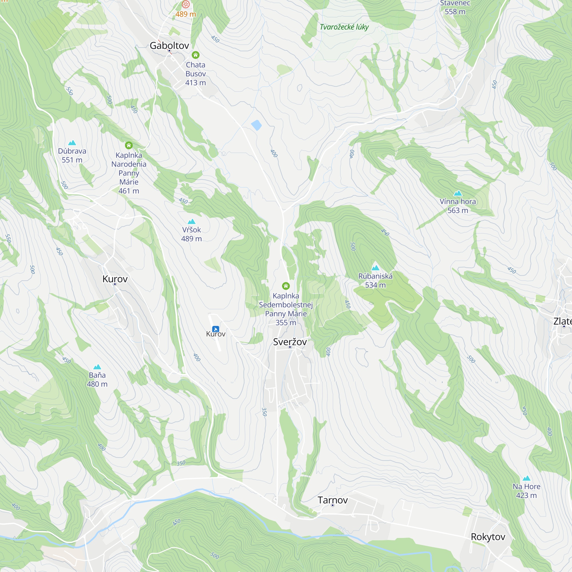 Kaplnka Sedembolestnej Panny Márie map