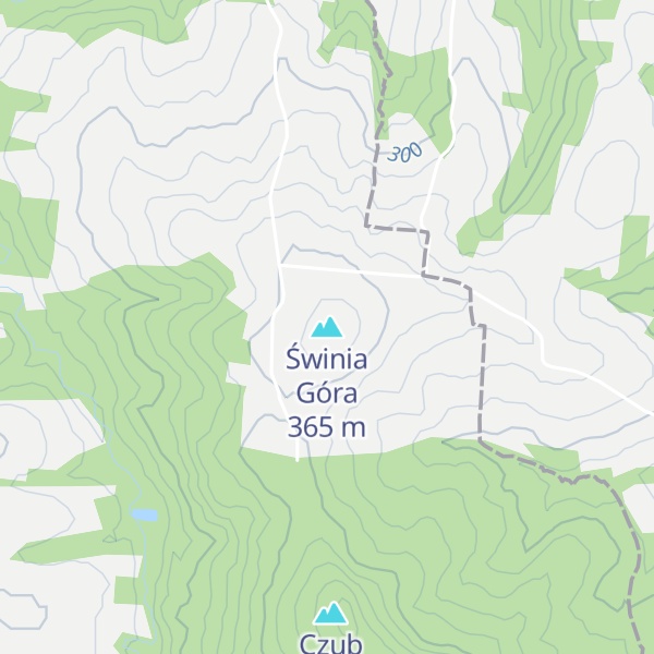 Map of Świnia Góra