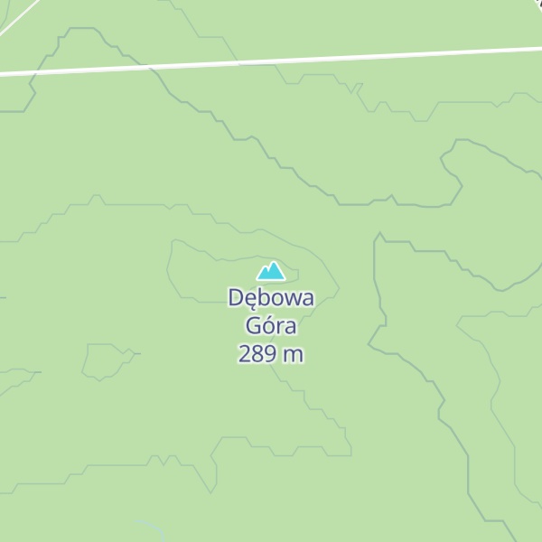 Map of Dębowa Góra
