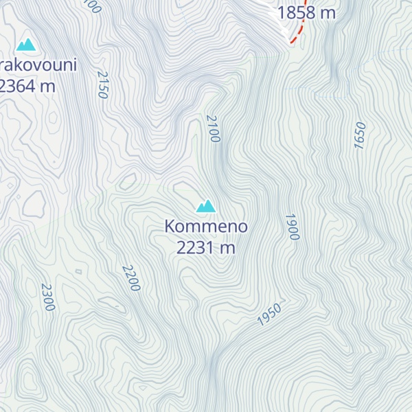Map of Kommeno
