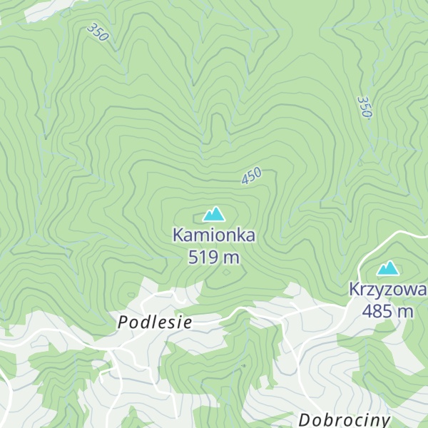 Map of Kamionka