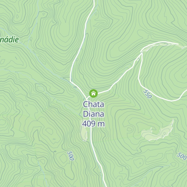 Map of Chata Diana