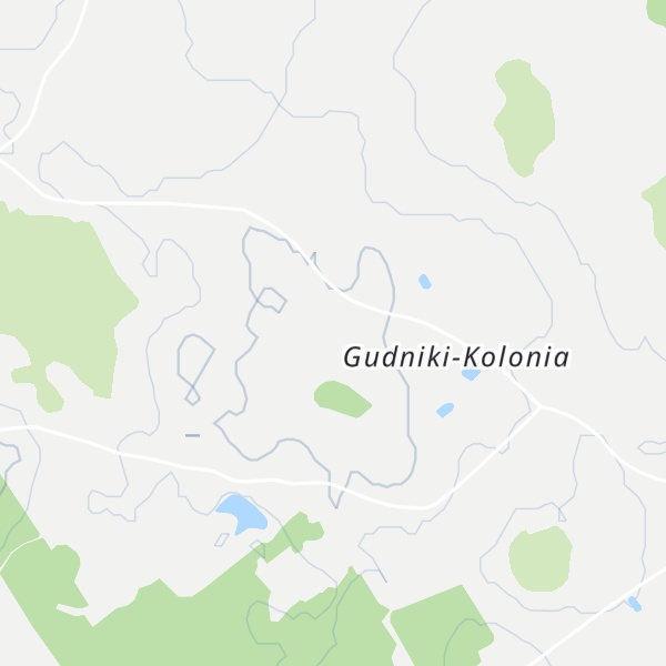 Map of Wilcza Góra
