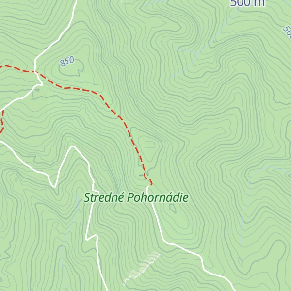 Map of Biela skala