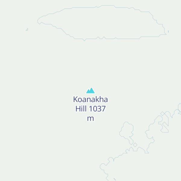 Map of Koanakha Hill